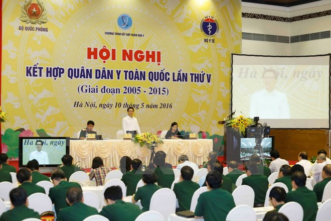 第五次军民医疗卫生领域合作视频会议在河内举行 ảnh 1 第五次军民医疗卫生领域合作视频会议在河内举行 ảnh 1