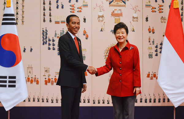 印尼与韩国签署多项合作协议 ảnh 1