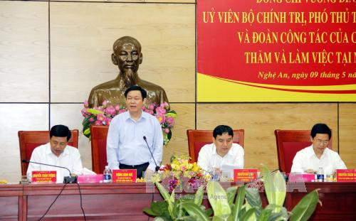 越南政府副总理王廷惠赴宜安、河静两省调研指导工作 ảnh 1 越南政府副总理王廷惠赴宜安、河静两省调研指导工作 ảnh 1