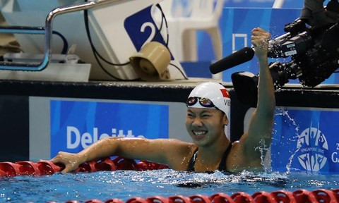 阮氏映圆在美国Speedo Sectionals 2017游泳锦标赛上勇夺两金 ảnh 1 阮氏映圆在美国Speedo Sectionals 2017游泳锦标赛上勇夺两金 ảnh 1