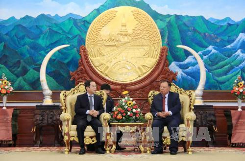 国家主席办公厅主任:越老两国办公厅的特殊团结关系正不断走向深入 ảnh 1 国家主席办公厅主任:越老两国办公厅的特殊团结关系正不断走向深入 ảnh 1