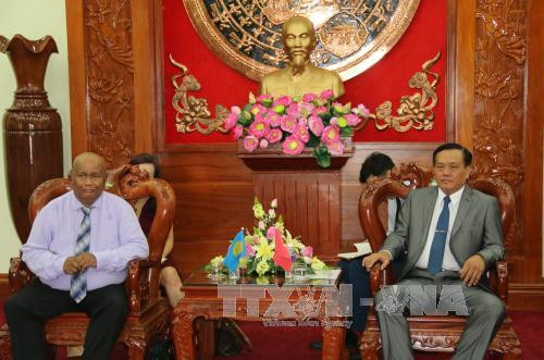 越南前江省与帕劳共和国签署水产领域合作协议 ảnh 2