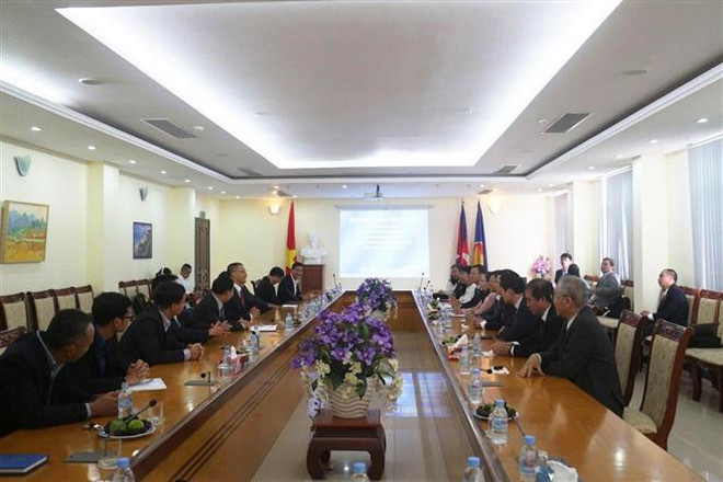 柬埔寨领导高度评价胡志明市的发展水平 ảnh 3 柬埔寨领导高度评价胡志明市的发展水平 ảnh 3