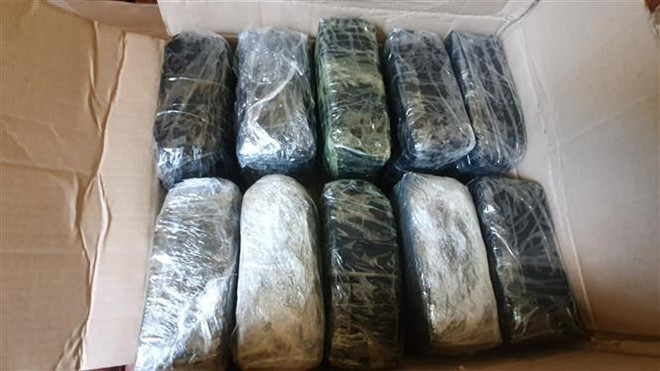 老街省边防部队成功破获跨省贩毒团伙 缴获近10公斤冰毒 ảnh 3