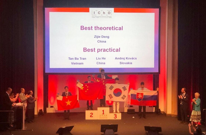 2019年国际化学奥林匹克竞赛实验试题：越南学生首次获得绝对高分 ảnh 2
