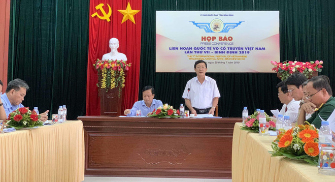 2019年平定省第七届传统武术国际联欢会:1000多名武师报名参赛 ảnh 1 2019年平定省第七届传统武术国际联欢会:1000多名武师报名参赛 ảnh 1