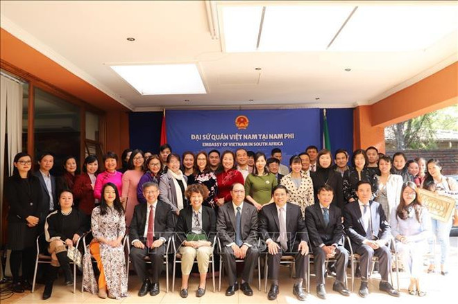 越共中央组织部部长范明政对南非进行工作访问 ảnh 1 越共中央组织部部长范明政对南非进行工作访问 ảnh 1