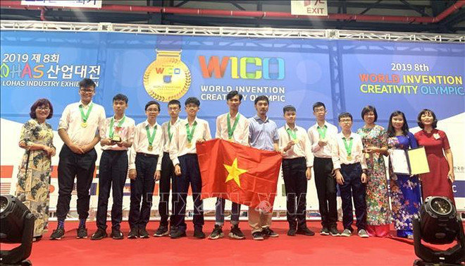 越南学生获两项世界发明创意奥林匹克大会金奖 ảnh 1 越南学生获两项世界发明创意奥林匹克大会金奖 ảnh 1