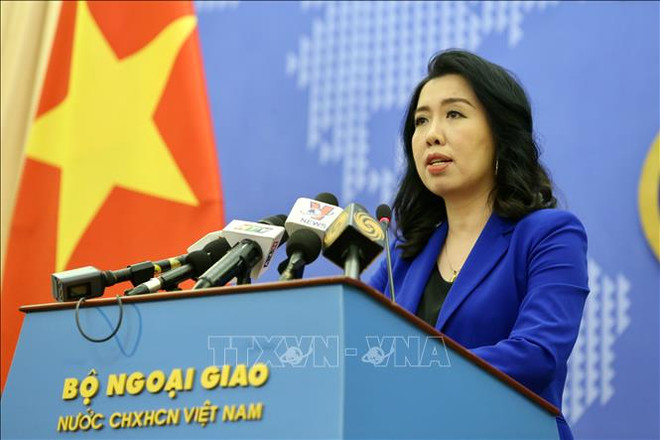 越南外交部发言人回答国内外记者关于东海最近情况的提问 ảnh 1 越南外交部发言人回答国内外记者关于东海最近情况的提问 ảnh 1