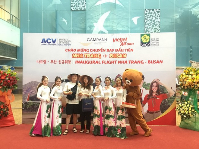 越捷开通越南芽庄至韩国釜山直达航线 ảnh 1 越捷开通越南芽庄至韩国釜山直达航线 ảnh 1