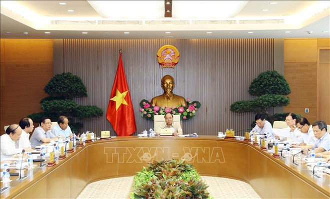 越南政府常务委员会召开会议 阮春福总理主持并讲话 ảnh 1 越南政府常务委员会召开会议 阮春福总理主持并讲话 ảnh 1
