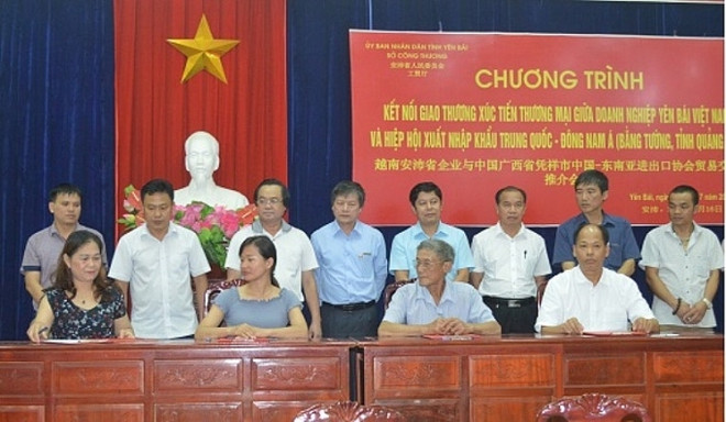 越南安沛省与中国企业签署农林产品销售合作意向书 ảnh 1 越南安沛省与中国企业签署农林产品销售合作意向书 ảnh 1