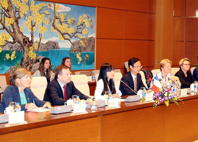 越南与法国国会代表加强合作关系 ảnh 2 越南与法国国会代表加强合作关系 ảnh 2