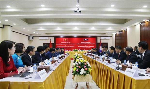 越老两国政府办公厅加强合作 ảnh 1 越老两国政府办公厅加强合作 ảnh 1