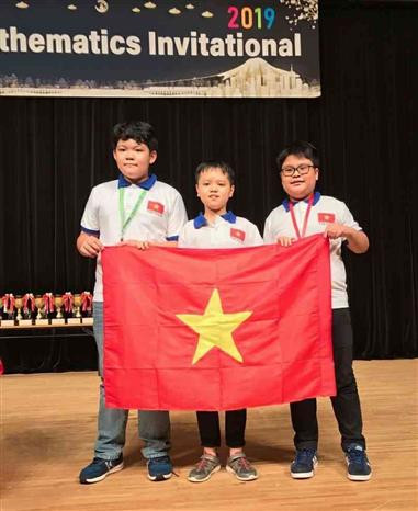 参加世界数学邀请赛的所有越南学生都获奖 ảnh 2 参加世界数学邀请赛的所有越南学生都获奖 ảnh 2