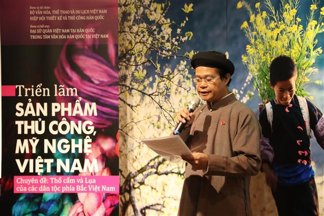 越南土锦与丝绸展览会在韩国举行 ảnh 2