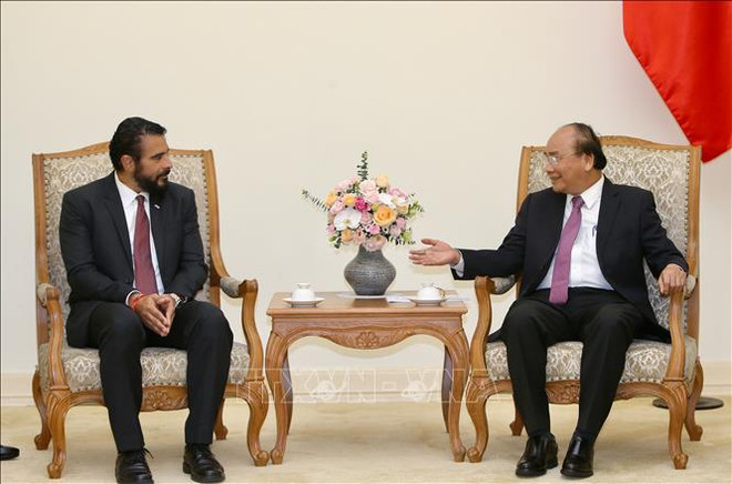 政府总理阮春福会见巴拿马驻越大使萨姆迪奥 ảnh 2 政府总理阮春福会见巴拿马驻越大使萨姆迪奥 ảnh 2