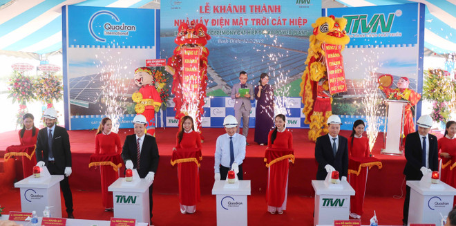 平定省吉协太阳能发电厂结束试运行 正式投入运营 ảnh 1 平定省吉协太阳能发电厂结束试运行 正式投入运营 ảnh 1