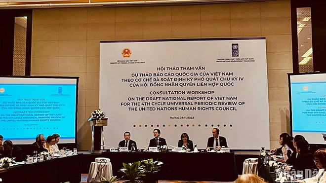 越南积极参与普遍定期审议并积极履行可持续发展义务 ảnh 1