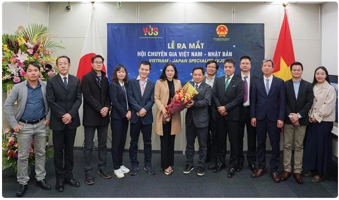 越日专家协会在日本正式亮相 ảnh 1 越日专家协会在日本正式亮相 ảnh 1