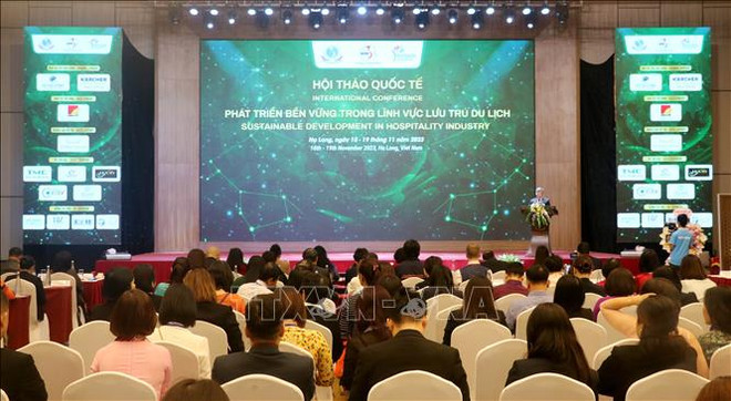 “旅游住宿领域可持续发展”国际研讨会在下龙市举行 ảnh 1 “旅游住宿领域可持续发展”国际研讨会在下龙市举行 ảnh 1