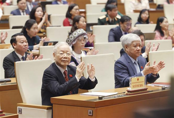 越南第十五届国会第六次会议圆满完成各项议程 ảnh 2 越南第十五届国会第六次会议圆满完成各项议程 ảnh 2