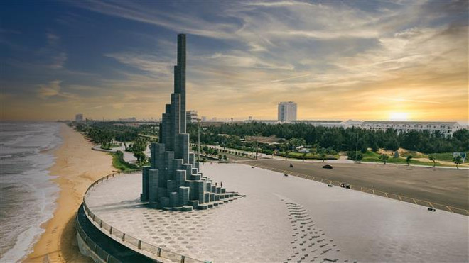 富安省迎风塔广场荣获“2023亚洲都市景观奖” ảnh 1