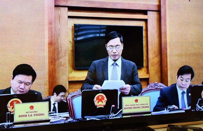 越南政府监察总署举行第一季度新闻发布会 ảnh 1 越南政府监察总署举行第一季度新闻发布会 ảnh 1