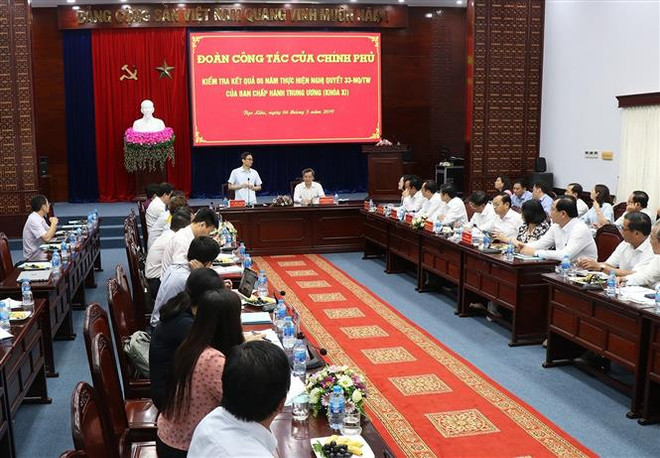 政府副总理武德儋就少数民族地区教育事业赴朔庄省和薄辽省调研 ảnh 3 政府副总理武德儋就少数民族地区教育事业赴朔庄省和薄辽省调研 ảnh 3