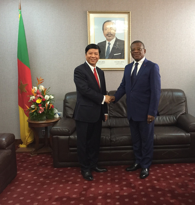 政府总理特使、外交副部长阮国强对喀麦隆进行工作访问 ảnh 1 政府总理特使、外交副部长阮国强对喀麦隆进行工作访问 ảnh 1