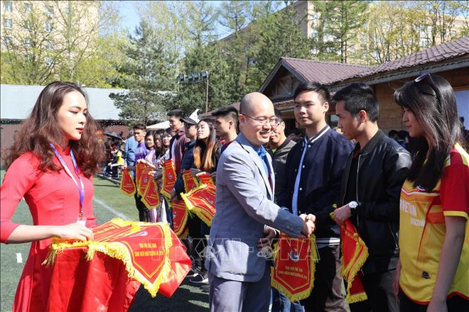 2019年夏季莫斯科越南留学生体育大会隆重举行 ảnh 1 2019年夏季莫斯科越南留学生体育大会隆重举行 ảnh 1