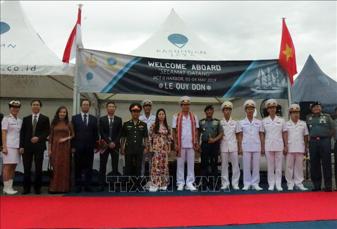 越南与印尼深化海军交流 ảnh 2 越南与印尼深化海军交流 ảnh 2