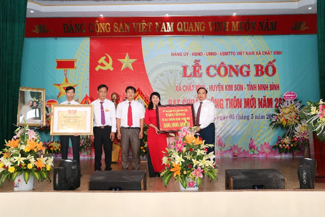 宁平省金山县质平乡获得新农村建设标准 ảnh 2 宁平省金山县质平乡获得新农村建设标准 ảnh 2