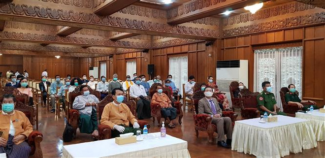 旅居缅甸越南人助力仰光省疫情防控工作 充分彰显两国人民团结协作精神 ảnh 2