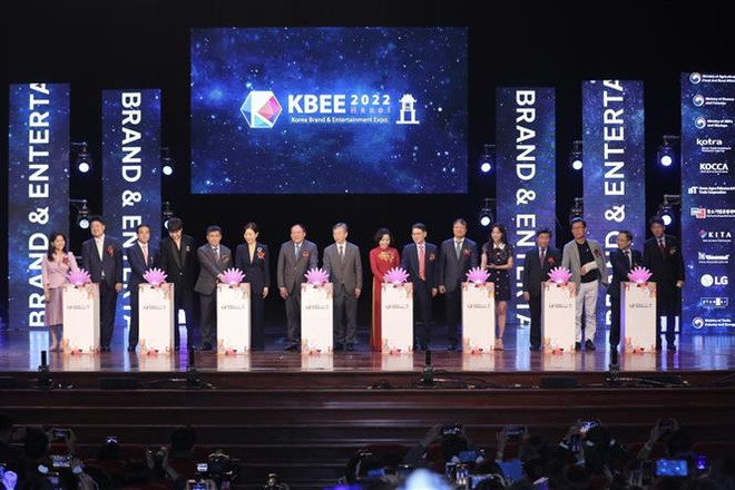 2022 年河内韩国品牌与娱乐展览会:促进越韩经济文化交流与合作 ảnh 1 2022 年河内韩国品牌与娱乐展览会:促进越韩经济文化交流与合作 ảnh 1