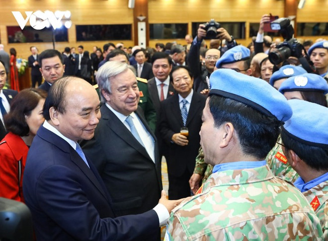 越南同联合国一道实现建设和平、合作与发展世界的渴望 ảnh 2 越南同联合国一道实现建设和平、合作与发展世界的渴望 ảnh 2