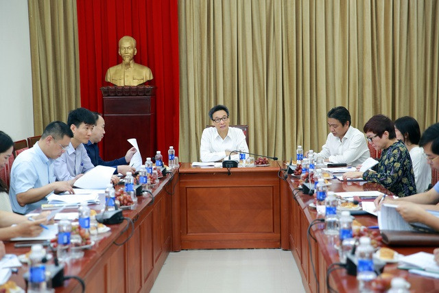 政府副总理武德儋调研文化体育旅游部公共投资资金拨付情况 ảnh 1