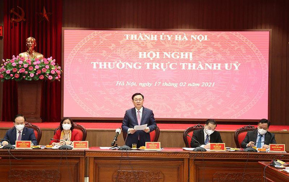 河内市委书记王廷惠:自年初开始把智慧和力量凝聚到实现全年各项目标上来 ảnh 1 河内市委书记王廷惠:自年初开始把智慧和力量凝聚到实现全年各项目标上来 ảnh 1