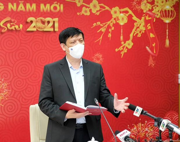 卫生部长:力争2021年向民众提供6000万剂新冠疫苗 ảnh 1 卫生部长:力争2021年向民众提供6000万剂新冠疫苗 ảnh 1