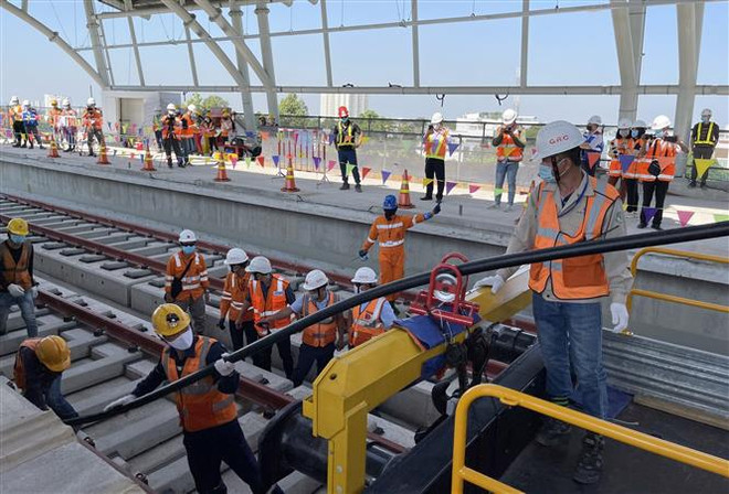 滨城-仙泉一号城铁供电项目进入施工阶段 ảnh 1