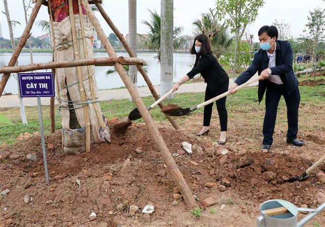 全国各省纷纷响应2021年春季植树节活动 ảnh 2 全国各省纷纷响应2021年春季植树节活动 ảnh 2