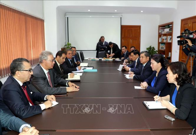 国会主席阮氏金银会见摩洛哥王国马拉喀什大区总督 ảnh 2 国会主席阮氏金银会见摩洛哥王国马拉喀什大区总督 ảnh 2