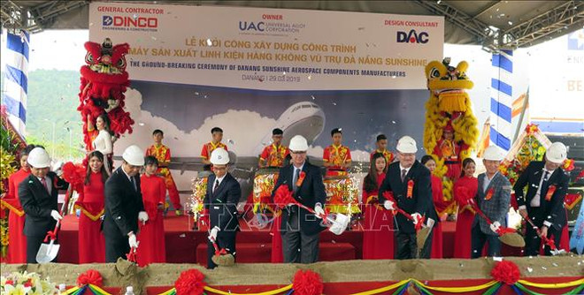 越南首家航空航天零部件制造厂正式破土动工 ảnh 1 越南首家航空航天零部件制造厂正式破土动工 ảnh 1