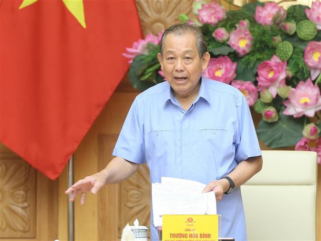 政府副总理张和平:坚决使无法重组的项目破产 减少对国家的损失 ảnh 2 政府副总理张和平:坚决使无法重组的项目破产 减少对国家的损失 ảnh 2