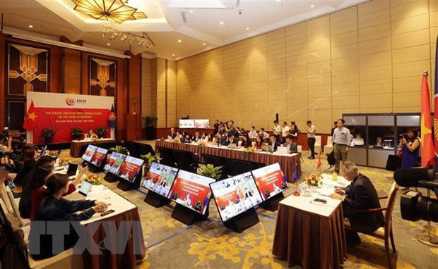 ASEAN 2020:各国经济部长一致同意不设置任何新技术壁垒 ảnh 1 ASEAN 2020:各国经济部长一致同意不设置任何新技术壁垒 ảnh 1