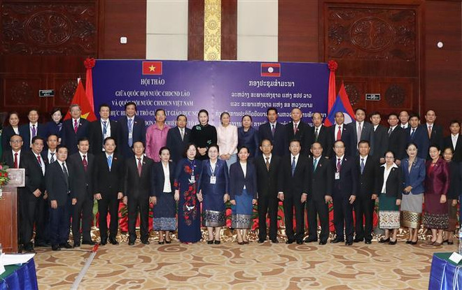 越老两国国会联合举行专题研讨会 ảnh 2