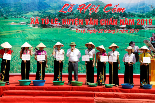 秀丽乡扁米节：推崇泰族同胞传统文化价值 ảnh 1