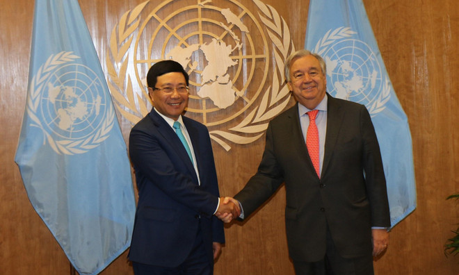 越南政府副总理范平明:激发多边主义活力 致力于和平与可持续发展 ảnh 2 越南政府副总理范平明:激发多边主义活力 致力于和平与可持续发展 ảnh 2