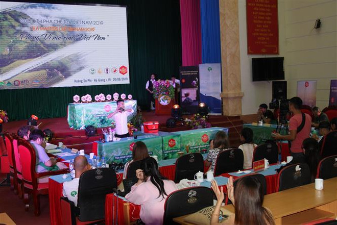 2019年越南茶艺师比赛在河江省举行 ảnh 1 2019年越南茶艺师比赛在河江省举行 ảnh 1