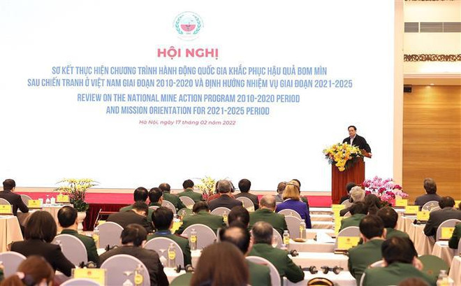 越南政府总理范明政:早日使越南成为战后遗留爆炸物“零伤亡”国家 ảnh 1 越南政府总理范明政:早日使越南成为战后遗留爆炸物“零伤亡”国家 ảnh 1
